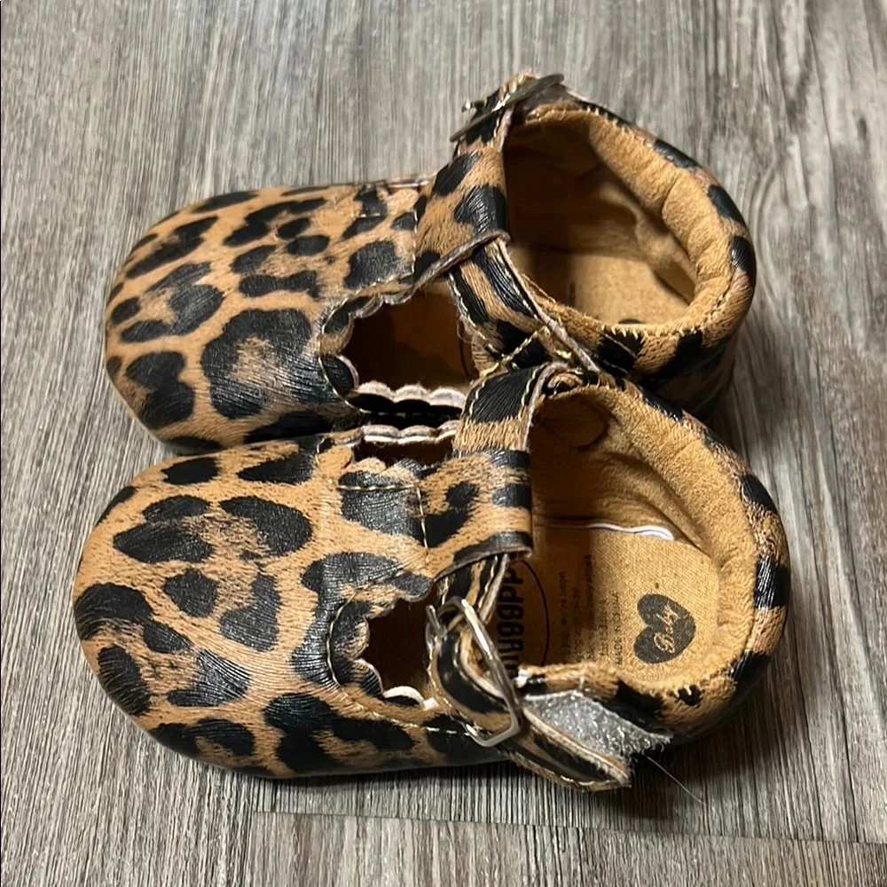 Leopard Print Kids Shoes